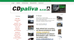 Desktop Screenshot of cdpaliva.cz
