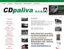 Tablet Screenshot of cdpaliva.cz
